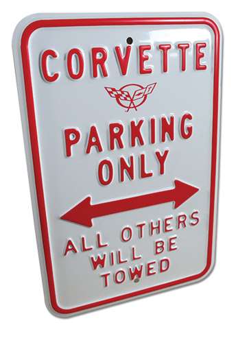 Corvette C5 Z06 Parking Only Sign